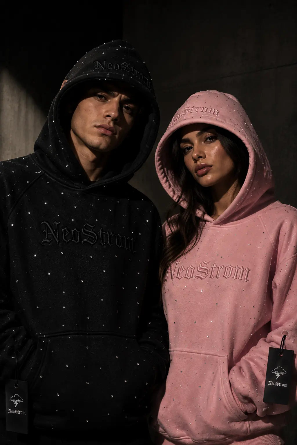 Hoodie con Pedreria premium ®