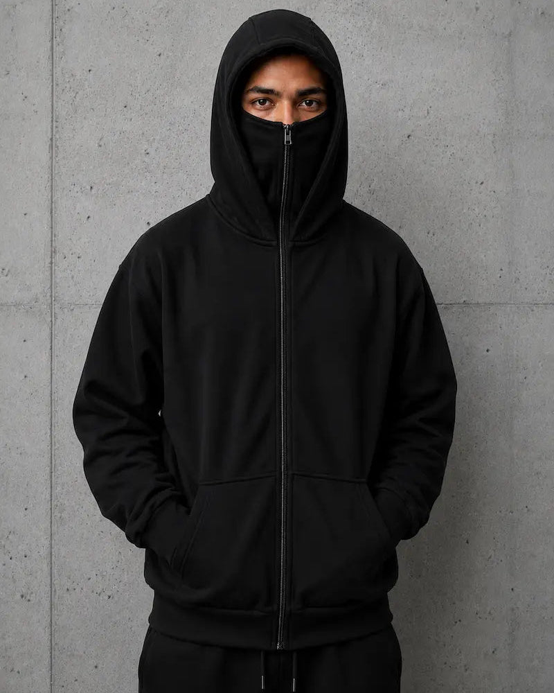 Hoodie Con Balaclava Premium ®