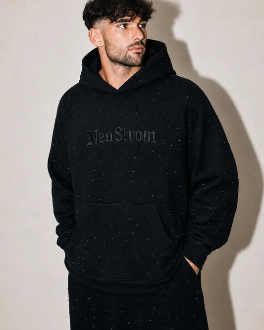 Hoodie con pedreria premium ®