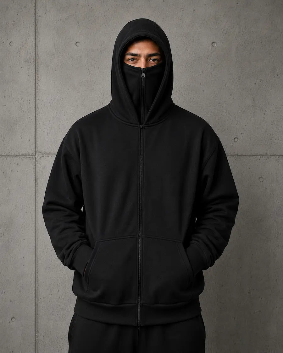 Hoodie Con Balaclava Premium  ®