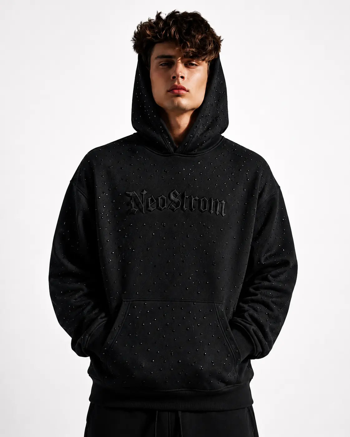 Hoodie con Pedreria premium ®