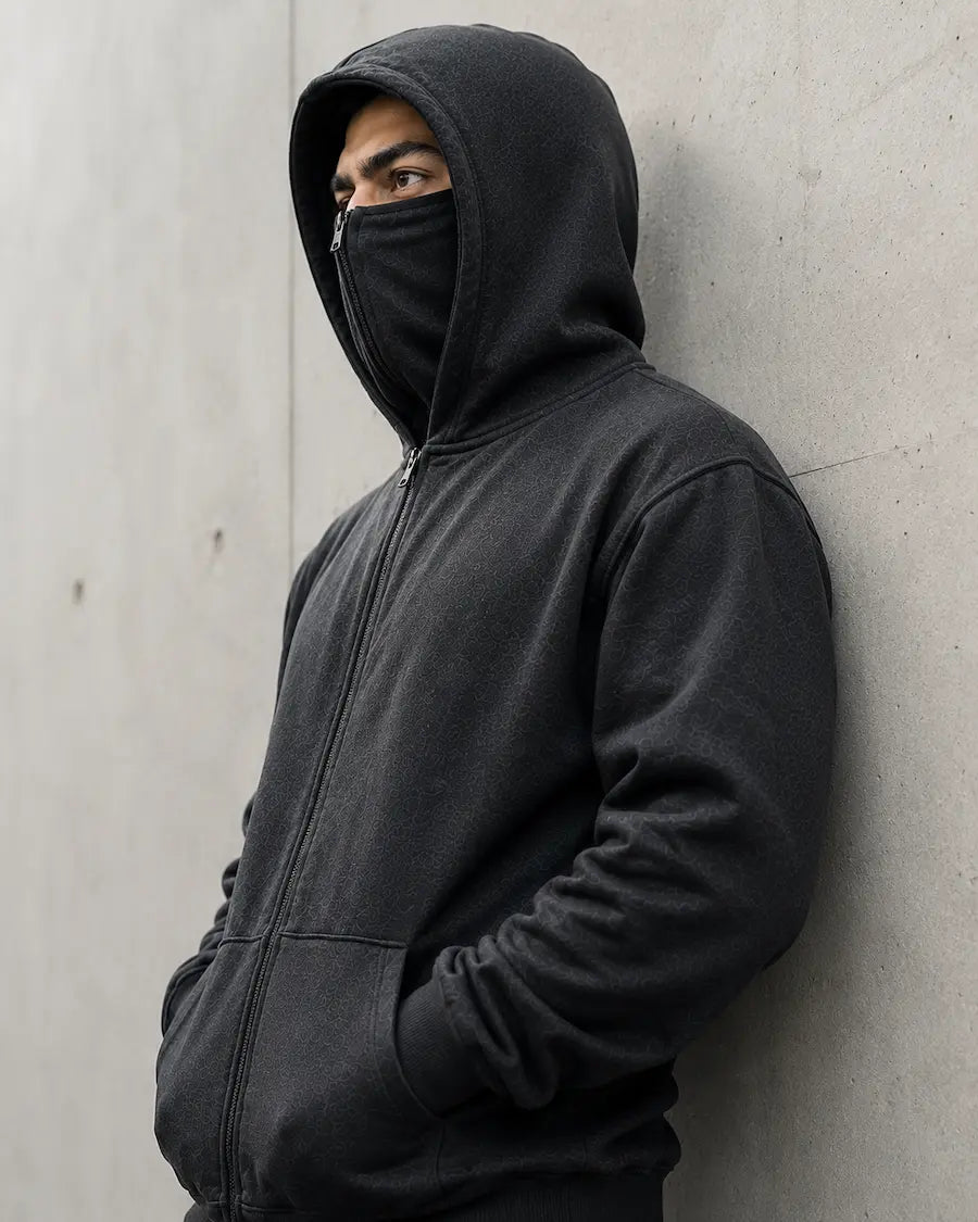 Hoodie Con Balaclava Premium  ®