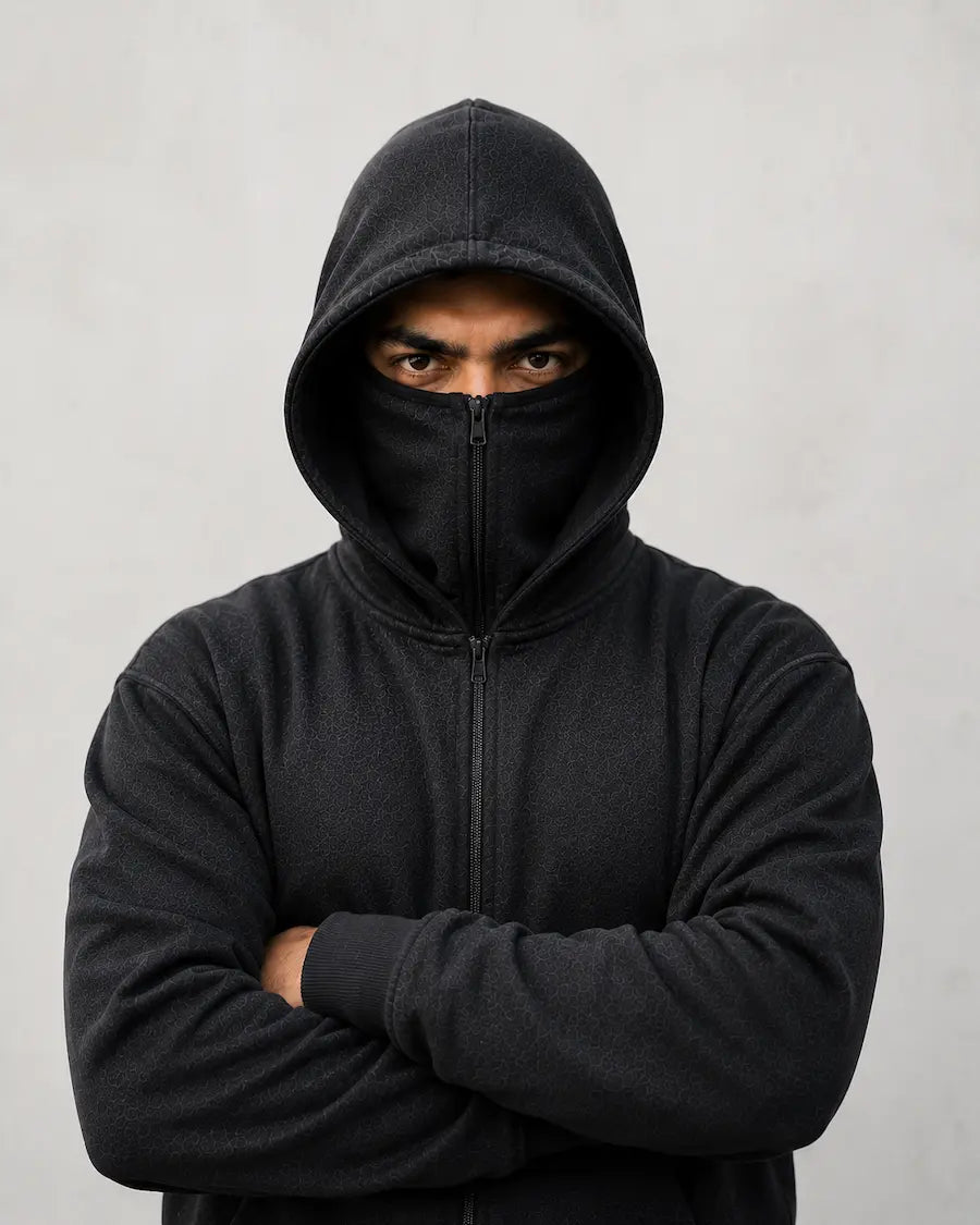 Hoodie Con Balaclava Premium  ®