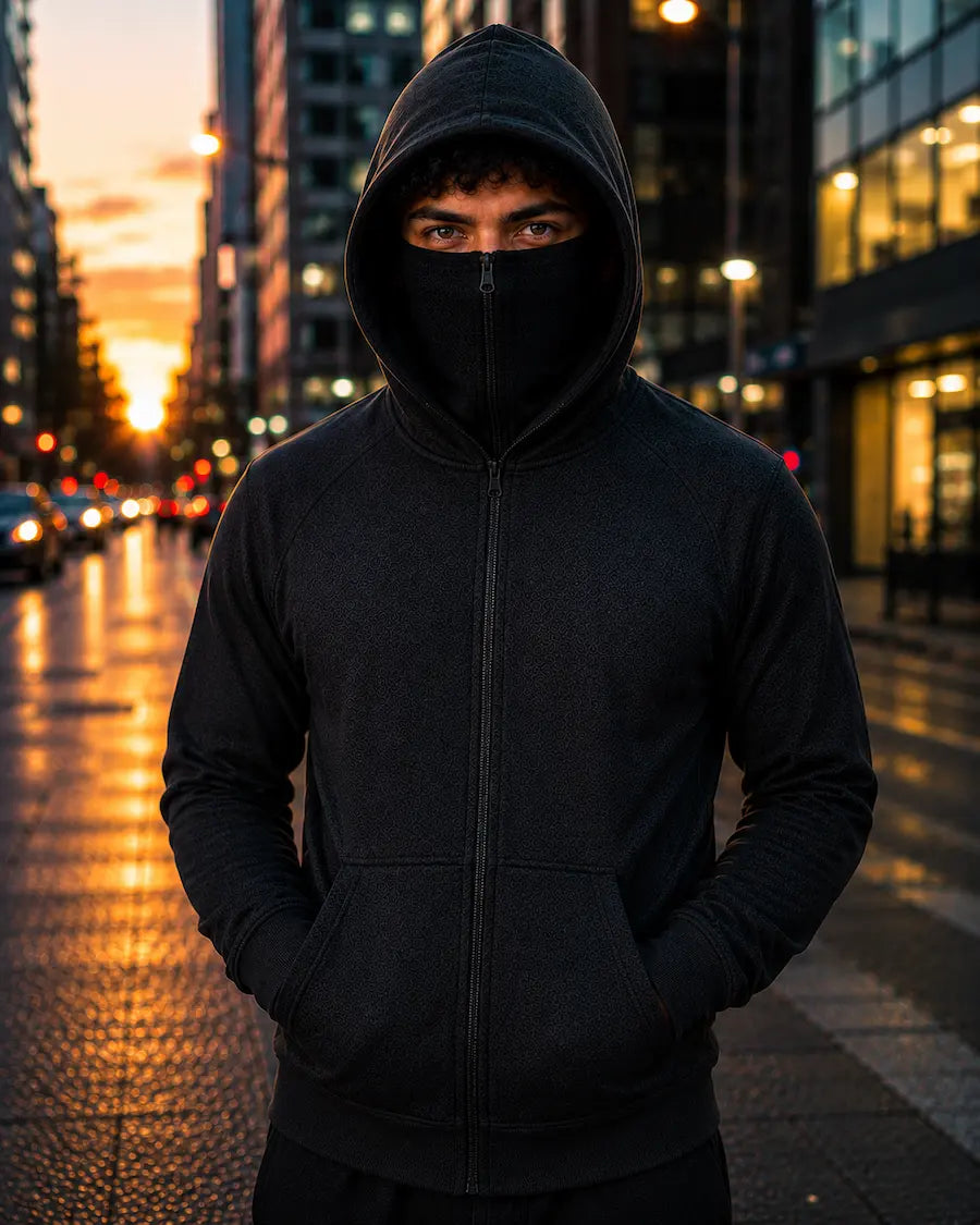 Hoodie Con Balaclava Premium  ®