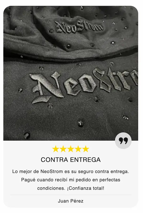 Saco Neotrem Hoodie con pedreria premium ® – NeoStrom