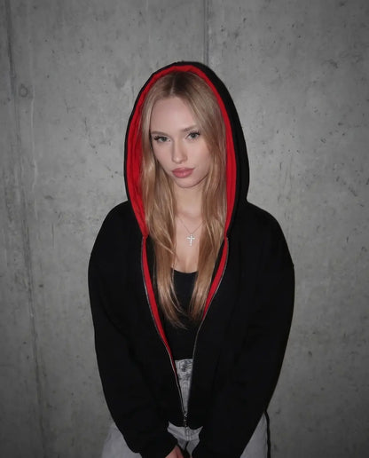 HOODIE LOUBOUTIN ZIP